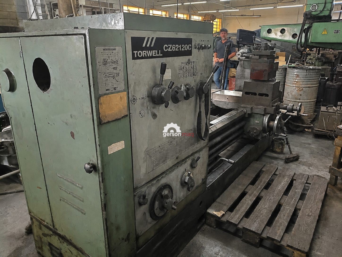 TORNO MECANICO TORWELL CZ62120C - 1200 X 1500 mm - DIGITAL